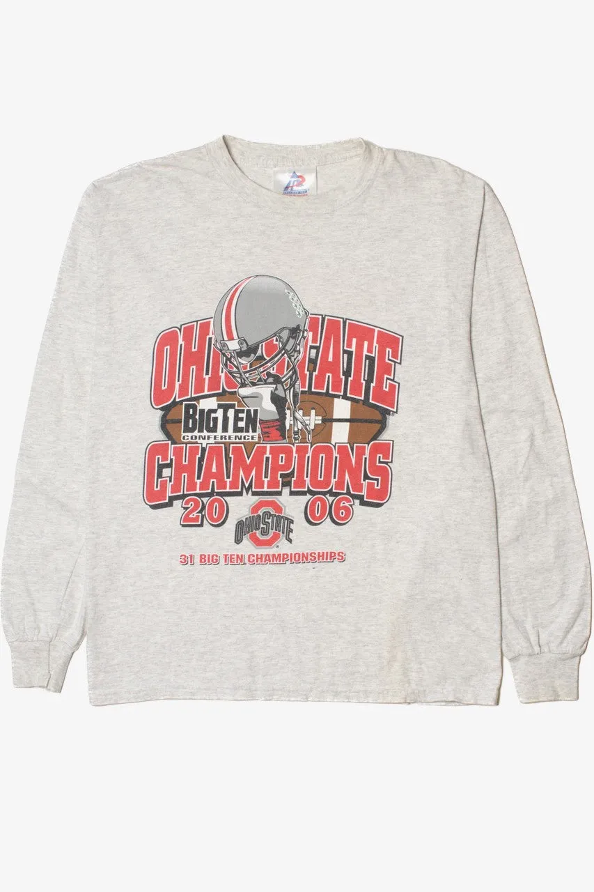 2006 Ohio State Champions Big Ten Football Long Sleeve T-Shirt