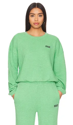 American Vintage Doven Crewneck Sweatshirt in Green