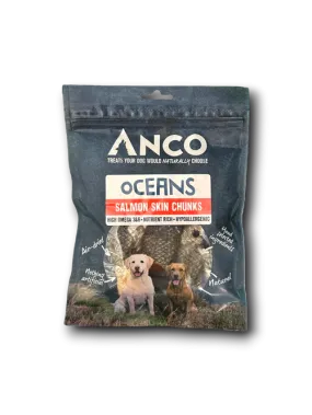 Anco Oceans Salmon Skin Chunks