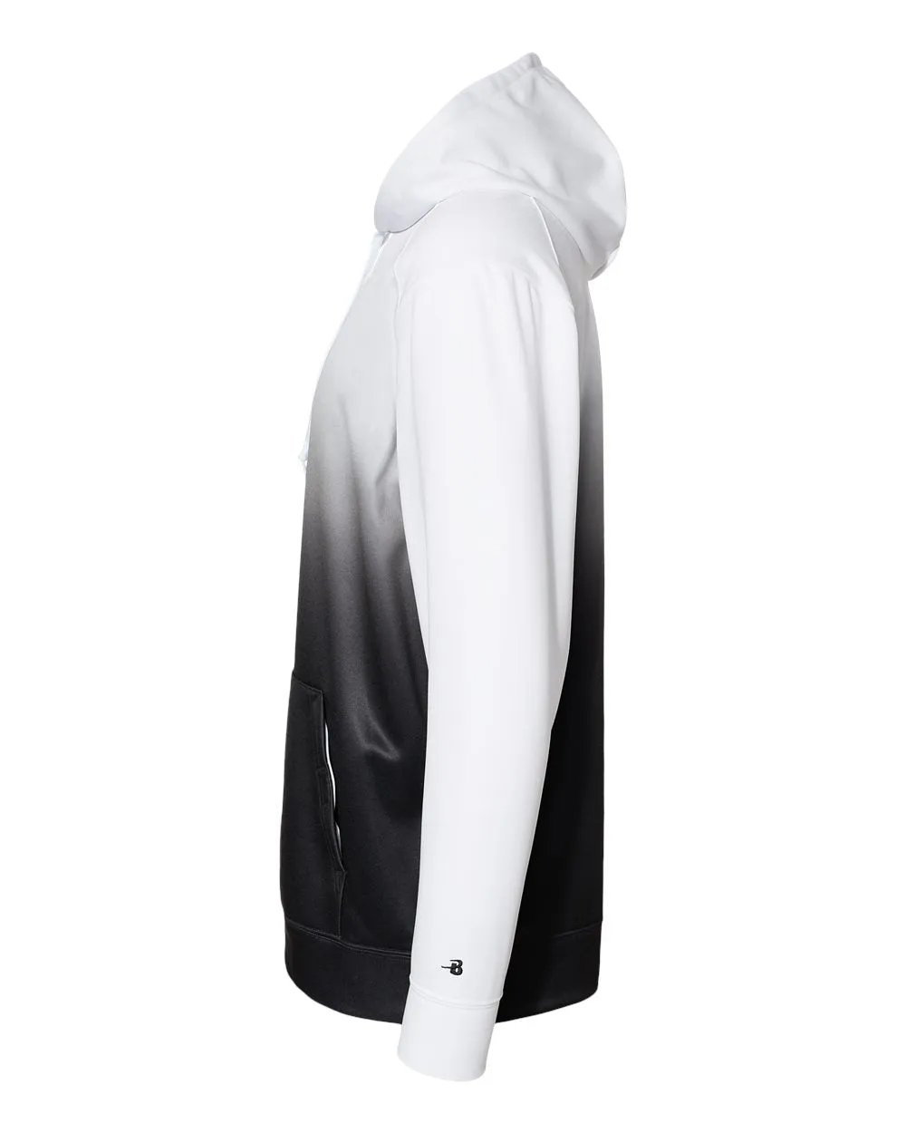 Badger Ombre Hooded Sweatshirt 1403