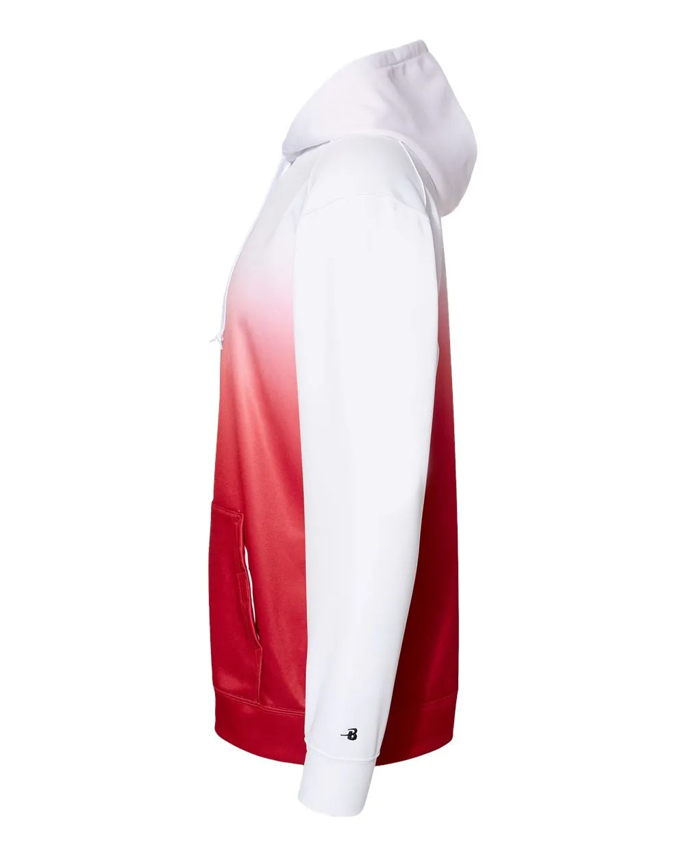 Badger Ombre Hooded Sweatshirt 1403
