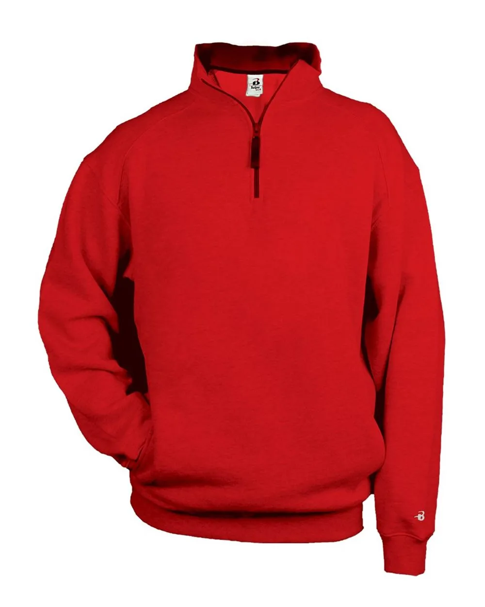 Badger Quarter-Zip Fleece Pullover 1286