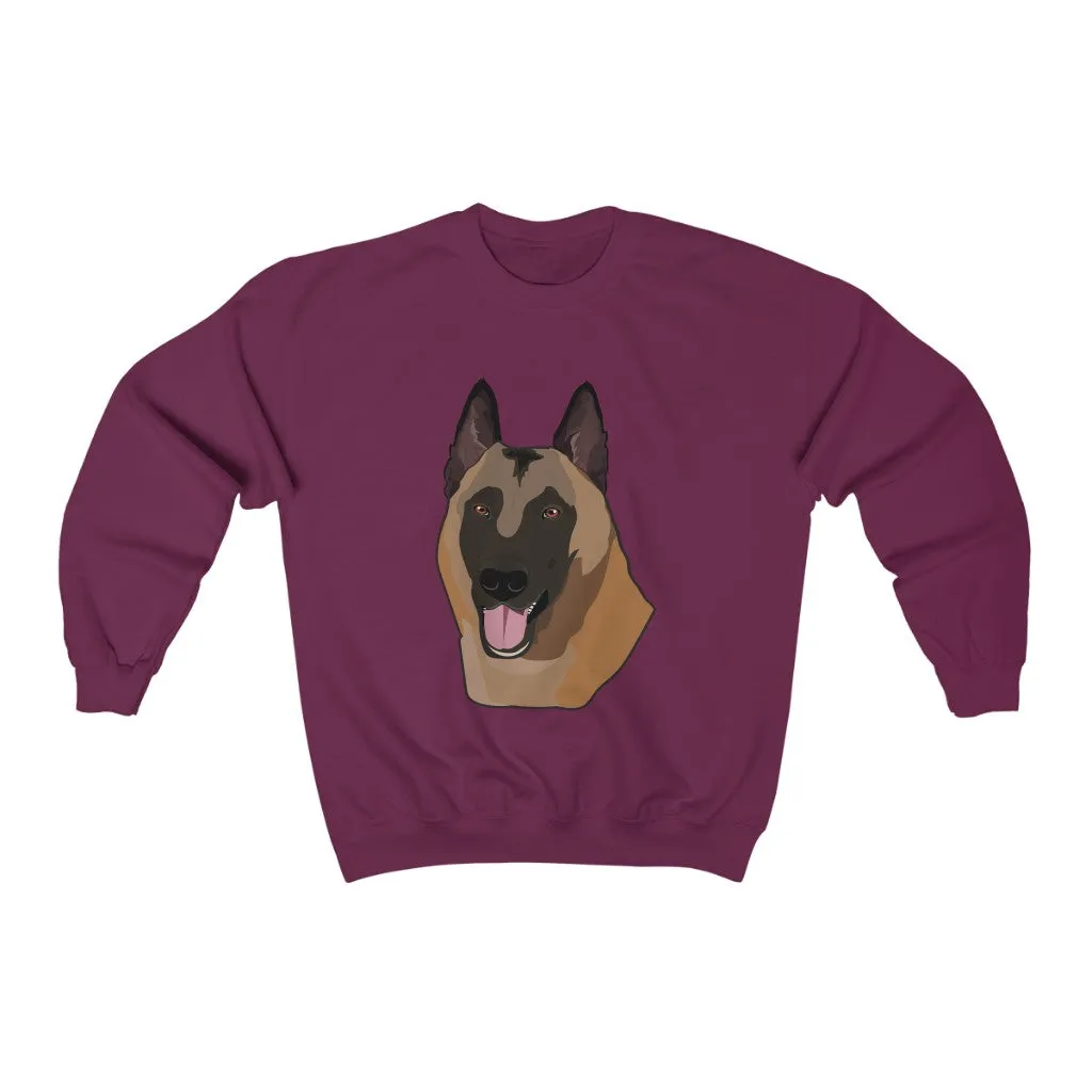 Belgian Malinois Unisex Heavy Blend™ Crewneck Sweatshirt