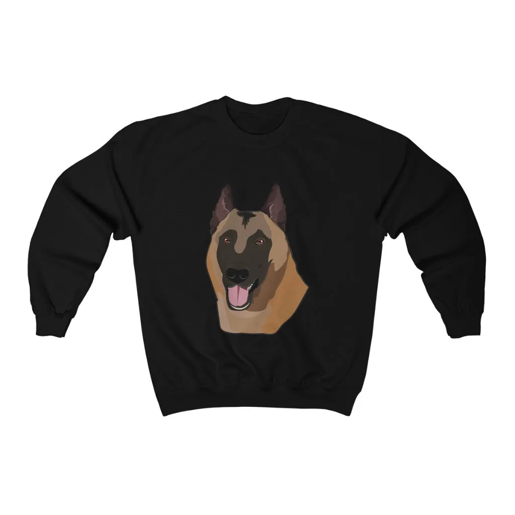 Belgian Malinois Unisex Heavy Blend™ Crewneck Sweatshirt