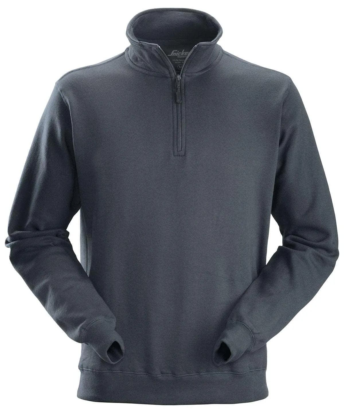 Black - 1/2 zip sweatshirt (2818)