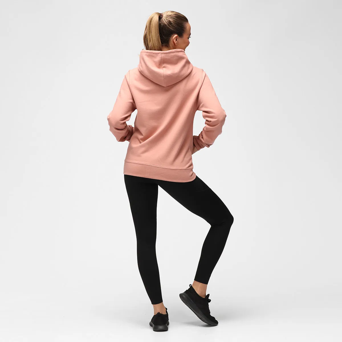 Dusky Pink Diamond Ladies Zoodie