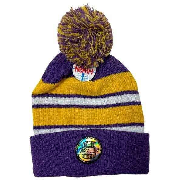 Hat Stadium Collection - Purple.Yellow White