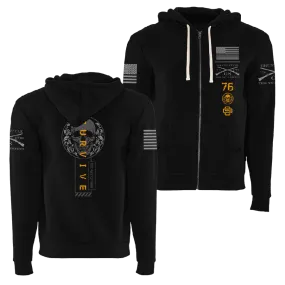 I Survive Full-Zip Hoodie - Black