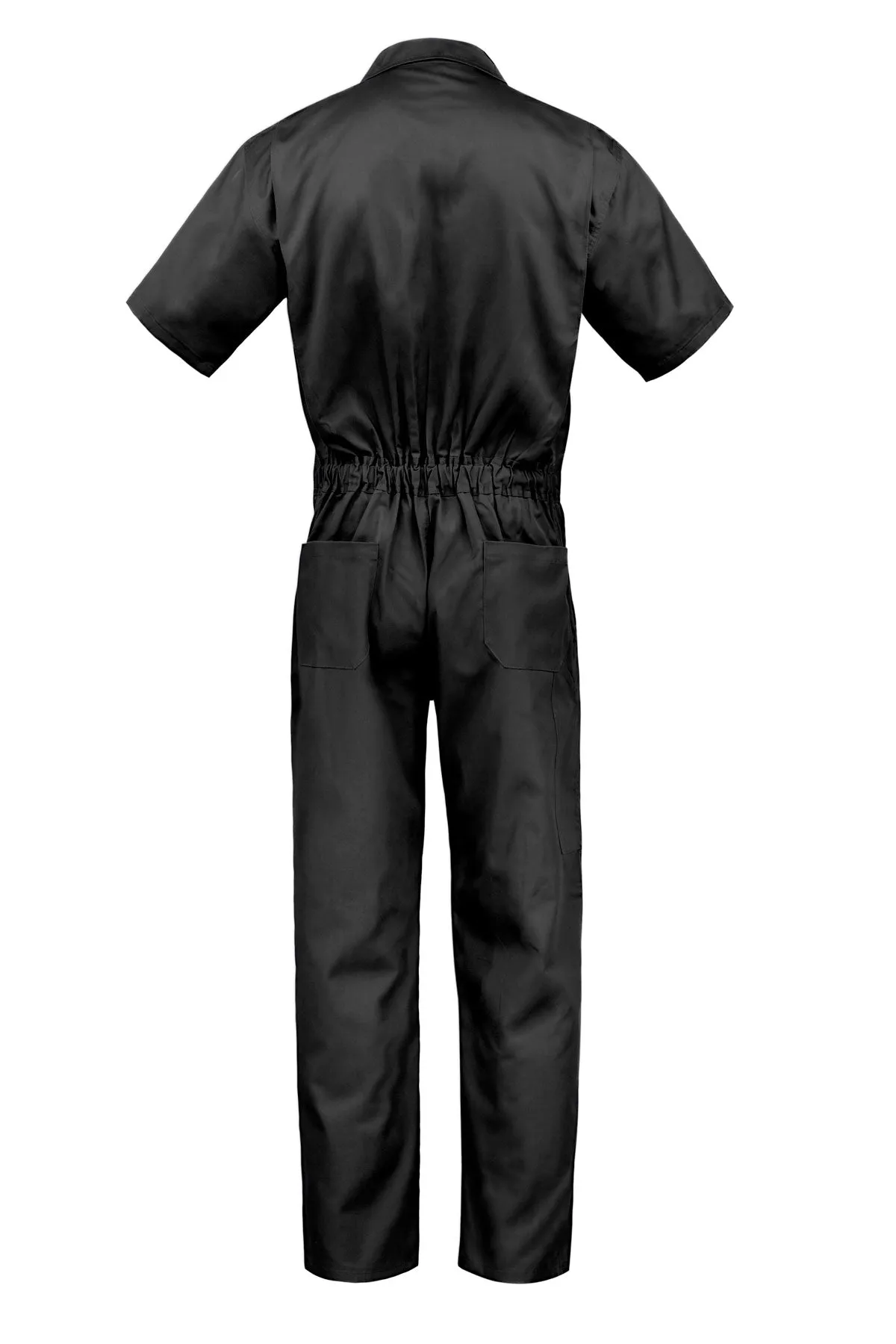 Kolossus Deluxe Short Sleeve Cotton Blend Coverall with Multi Pockets and Antistatic Zipper