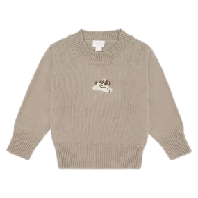 Leon Knit Jumper - Tweed Sasha Puppy