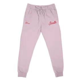 Limited Edition Evergreen South Script Joggers - Blush Pink