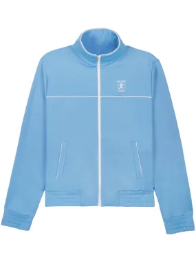 logo-print zip-up jacket