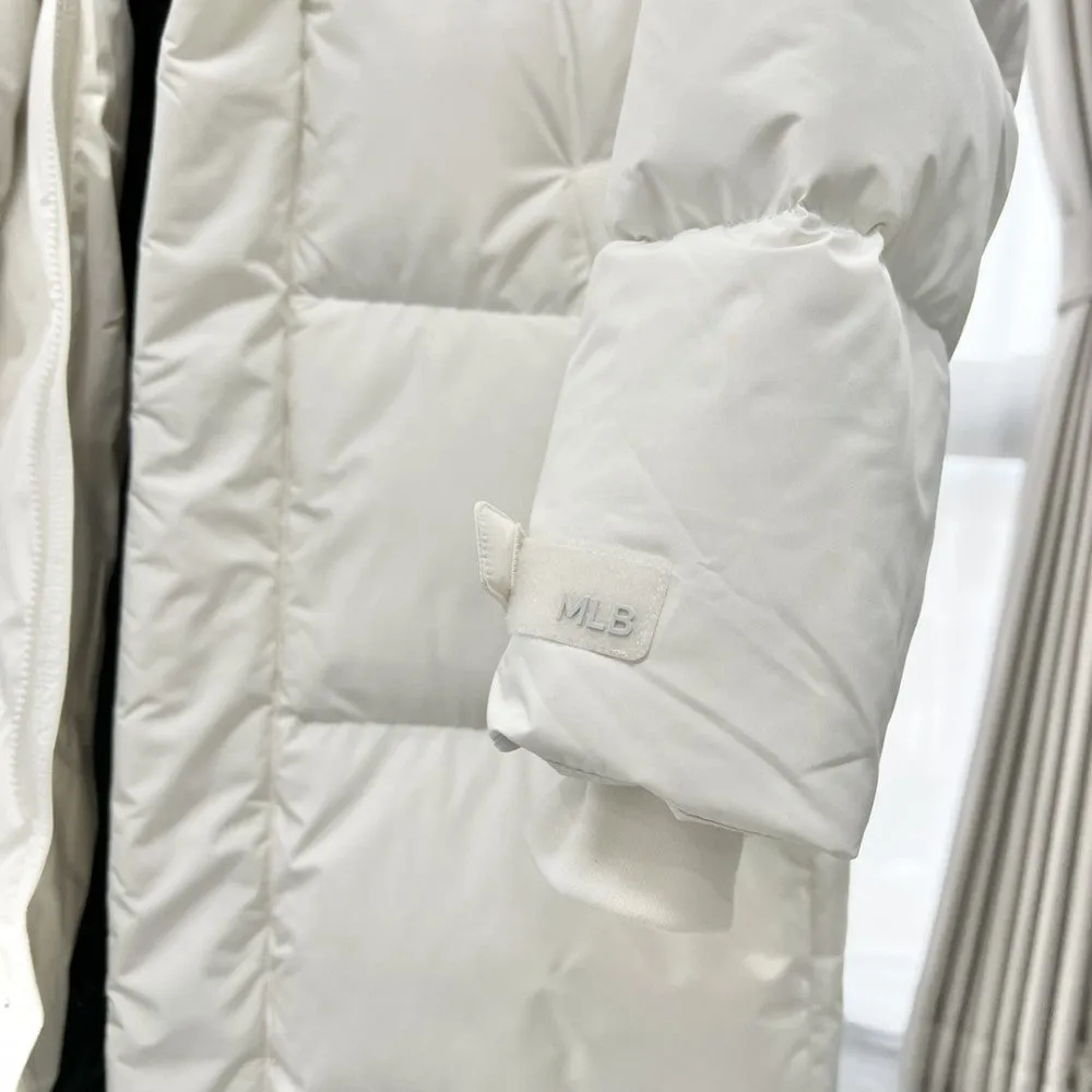 MLB Solid White Down Jackets