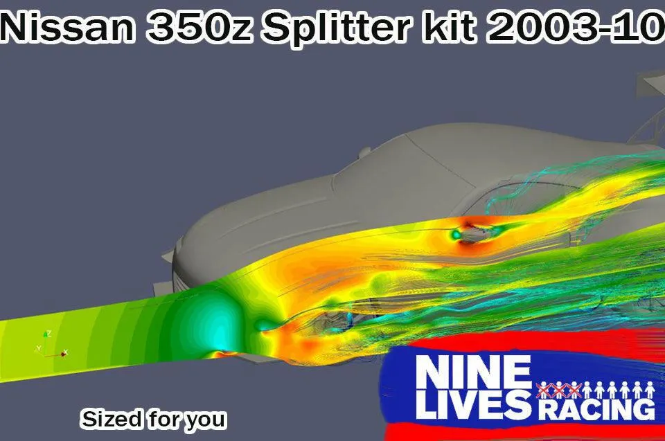 Nissan 350z Splitters 2003-10