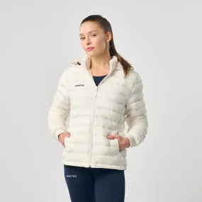 Omnitau Women's Team Sports Recycled Padded Jacket - White