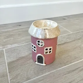 Pink House Wax Burner