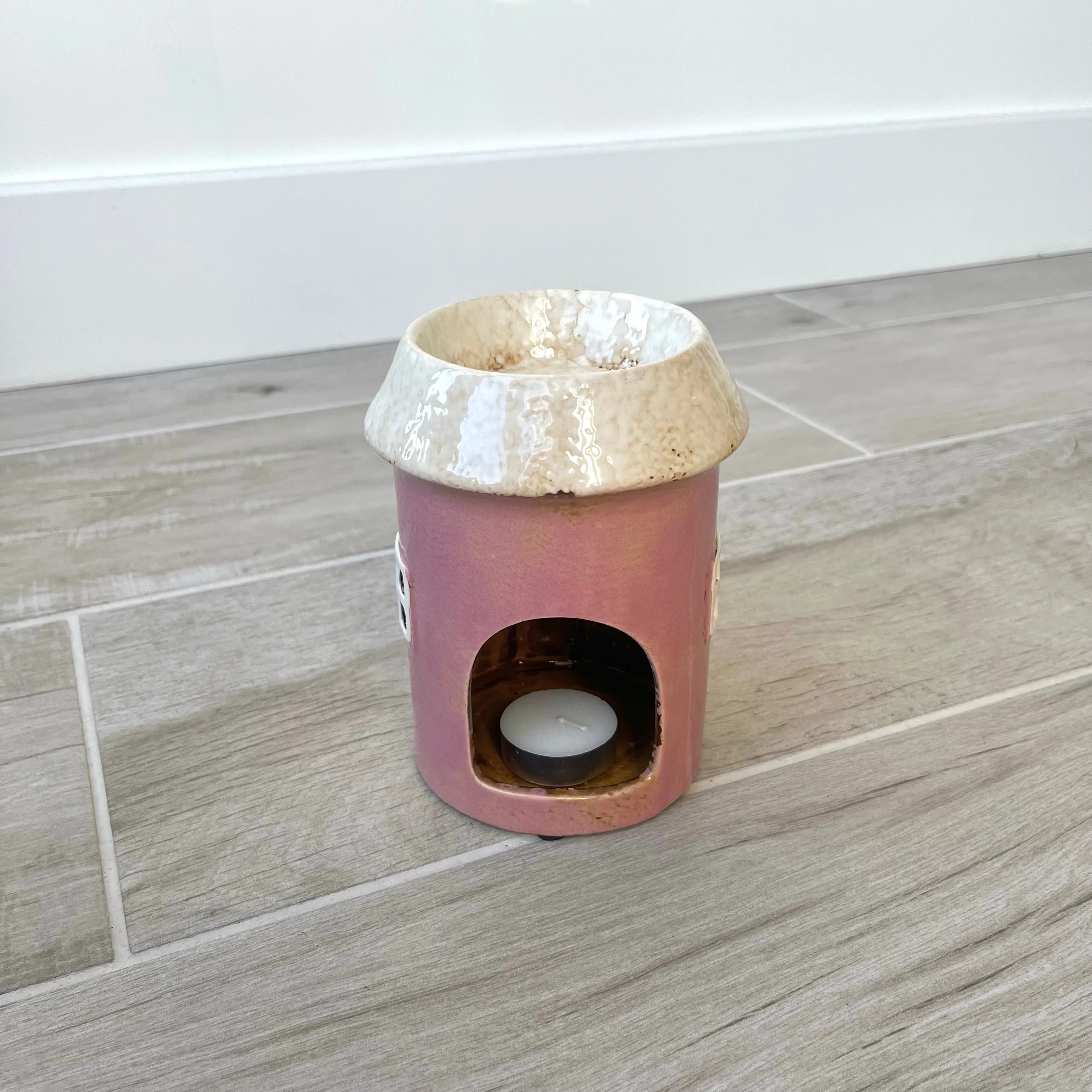 Pink House Wax Burner