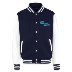 Pray Harder Letterman Jacket