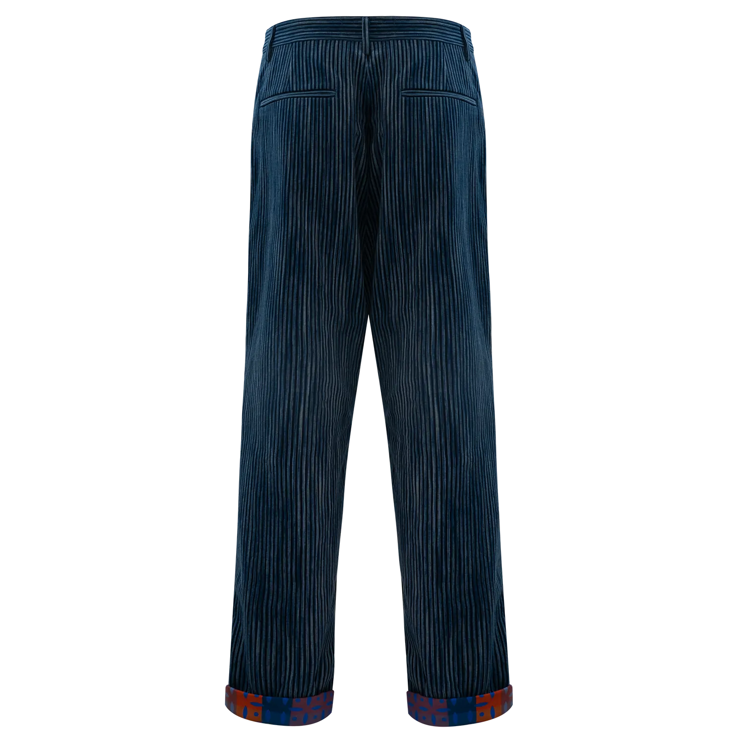 【PROSPERITY COINS】Pinstripe Eco-Denim Trousers