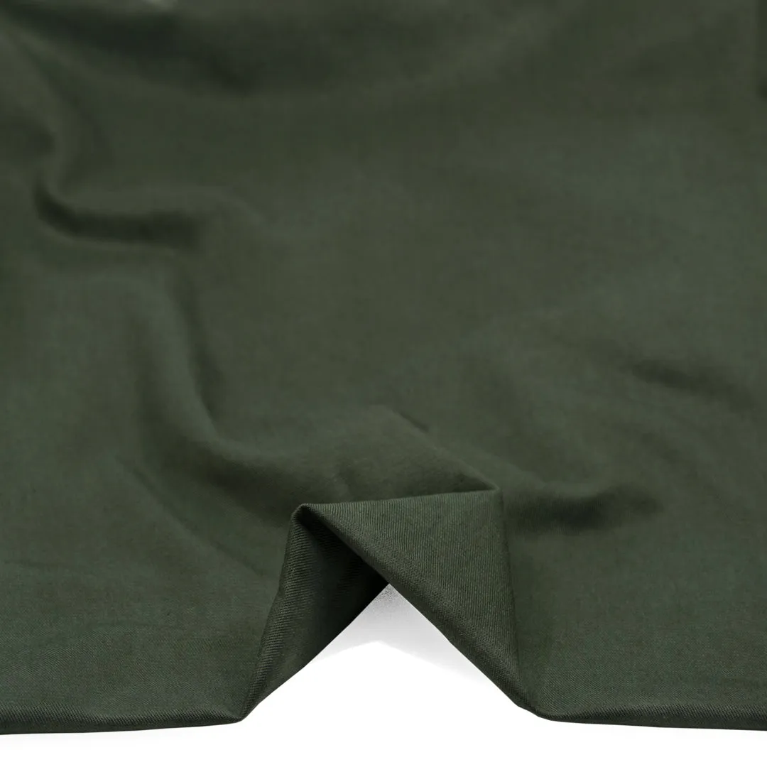 Remnant - 50cm - Uptown Cotton Lyocell Twill - Jasper