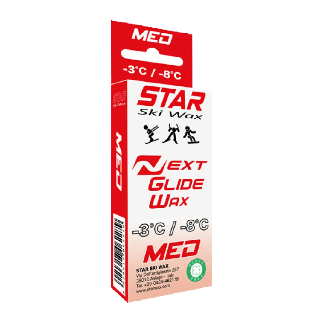 STAR NEXT MED Fluoro-Free Racing Melt Wax (-3C/-8C)