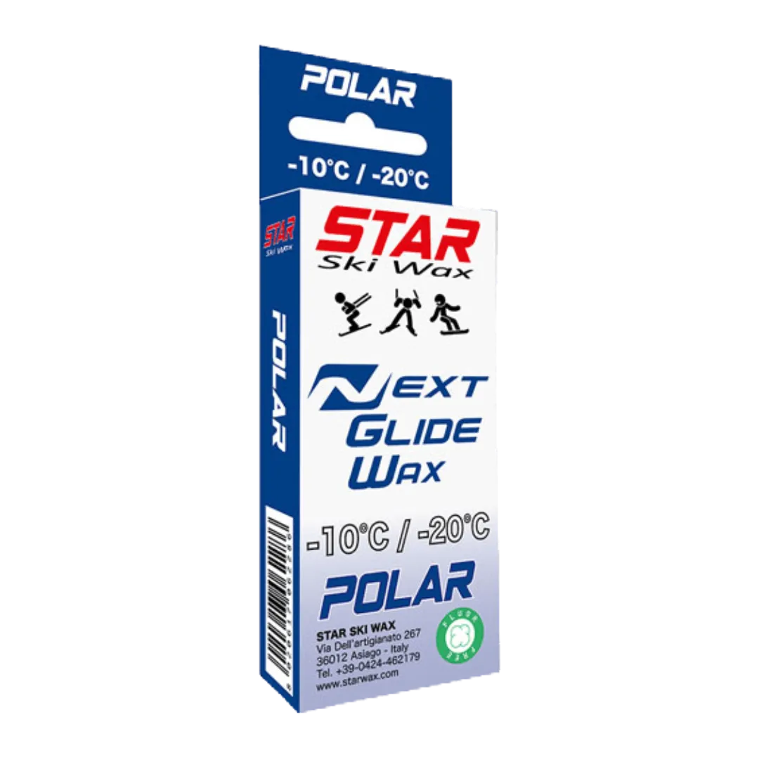 STAR NEXT POLAR Fluoro-Free Racing Melt Wax (-10C/-20C)