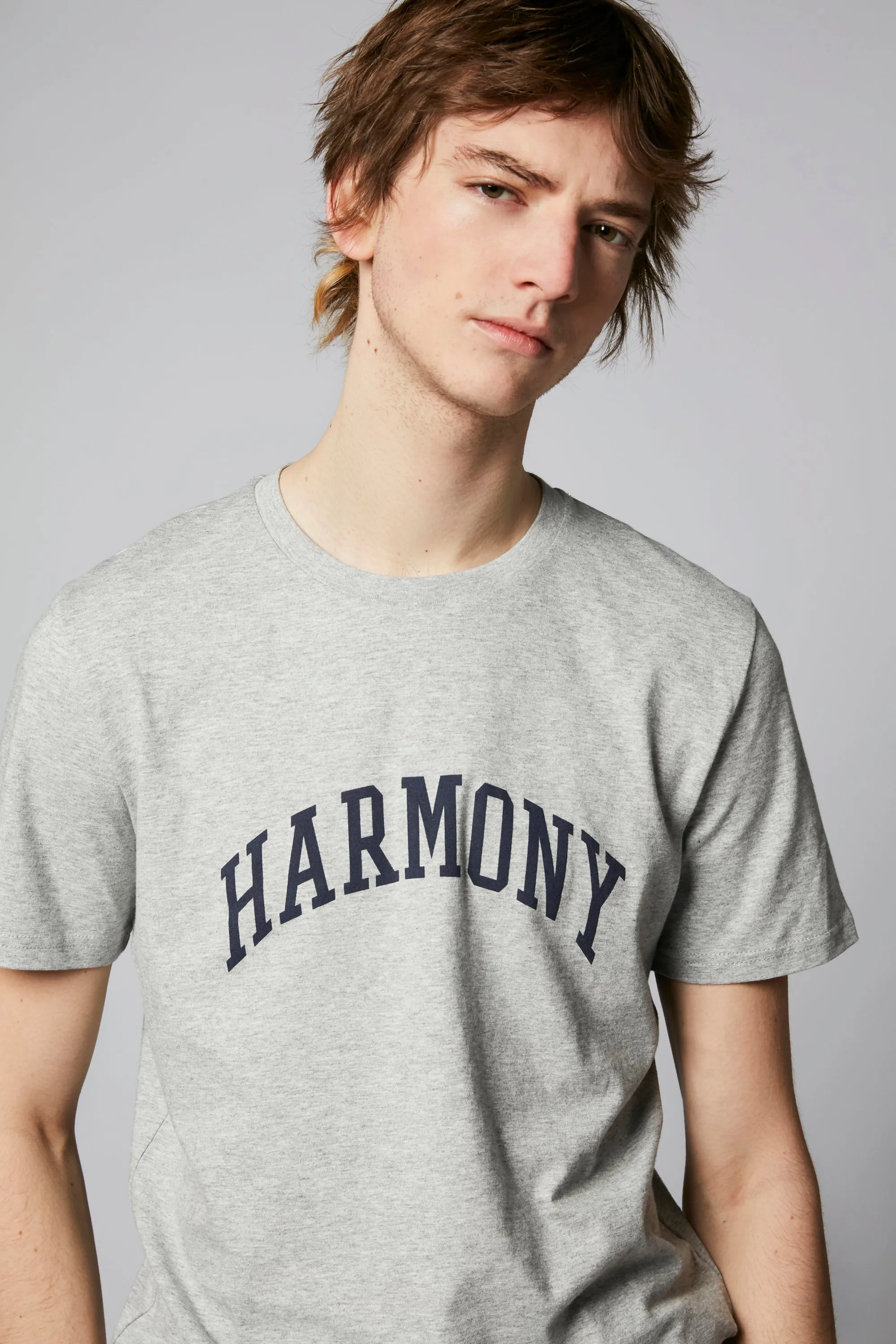 T-Shirt College - Ash Grey